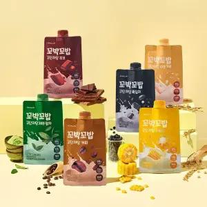 [2주구성/2박스] 꼬박꼬밥 고단저당 파우치 단백질 쉐이크(7개입) 6종 택2