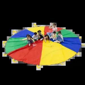 아이소파 점프 그림 낙하산 5m ISJ-05 유아 파라슈트 협동 촉감 놀이 체육 완구 교구