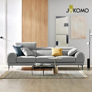 [자코모][~22%쿠폰할인+8%카드할인]몽슈 3.5인 기능성 슈렁큰 천연면피 소가죽 소파