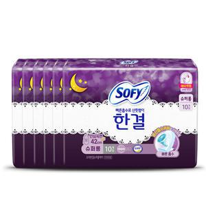 쏘피 바디피트 한결 슈퍼롱 10팩 x6개