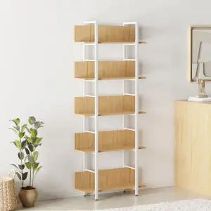 아트박스/가구느낌 모두책장 5단 600 철제 책꽂이 인테리어