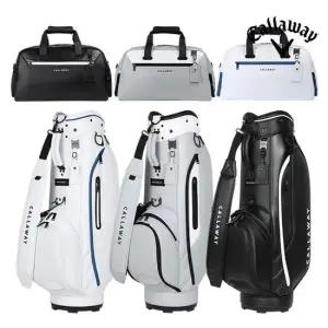 캘러웨이 웨이브 남성용 골프 보스턴백 캐디백 세트