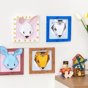 [민화샵] 동물 종이액자 만들기