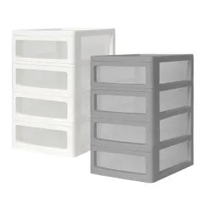 모던플러스 서랍장 4단 문서 A4 서류정리 소품/4단서랍장/미니/수납/선반/옷/정리함/속옷/서랍/데스크/보관