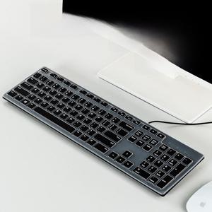 KB26 데스크탑 올인원 컴퓨터 키보드 먼지 커버 방수 실리콘 보호 필름 풀 커버리지 방진