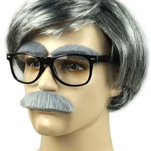 할아버지 가발 공연 행사 노인 백발 웃긴 재밌는 연극 뮤지컬 노년 흰머리 코믹 남자 이벤트 할머니 개그 축제