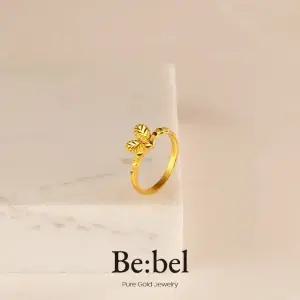 순금반지 3.75g(1돈 한돈) 24k 여자 하트 나뭇잎 비벨