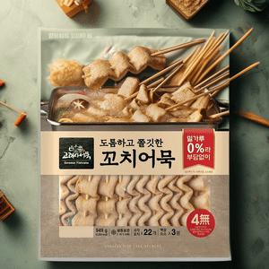 고래사 냉동 부산 꼬치 밀가루없는 어묵 949g