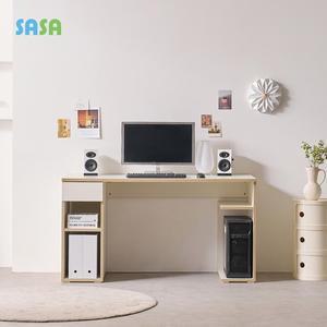 가구 E0 베베 1400 컴퓨터 수납형 책상세트