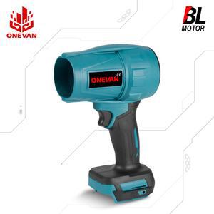 ONEVAN 1500W 브러시리스 터보 전기 제트 배터리 마키타 먼지 도구 고출력 블로워 휴대용 핀용 제거