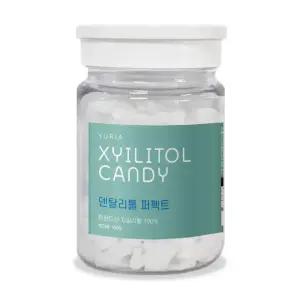 [내일도착]유리아 첨가물없는 100% 핀란드산 자일리톨 스톤 캔디 150g 1개