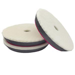 자동차 소프트 버핑 제거용 청소 인치 스크래치 모직 패드 버퍼 광택제 도구