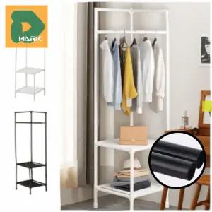 코너행거 원룸 틈새 수납 벽면 방문 공간 보관 코트 드레스 의류정리 활용 수납장 의류 옷걸이 좁은방