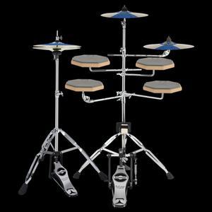 드럼 세트 5드럼 패드 스탠드 베이스 심벌즈 입문용 연습용 매트