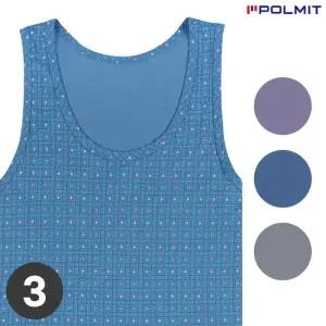 남자면100런닝 유색 민소매 런닝셔츠 나시 순면 런닝구 세트