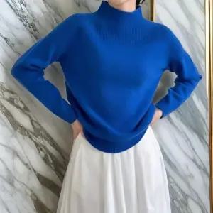 [다잇템] 여자 4컬러 모크넥 미니멀리즘 심리스 파인울 니트_19700710_588870