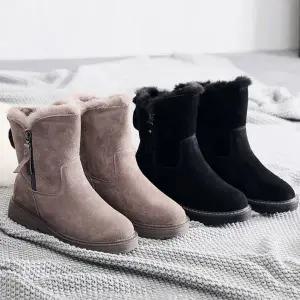 [하프클럽/모노무드]모노무드 여성 겨울 기모안감 미들부츠 털부츠 방한부츠 방한화