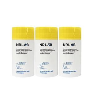 엔알랩 선크림 포토에이징 대용량 선스크린 80ml 3개