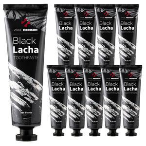 폴메디슨 블랙라차 치약 입냄새 제거 110g x 10개