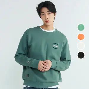 [롯데백화점]버커루 남녀공용 기모 크루넥 맨투맨 티셔츠 B234Z1020P