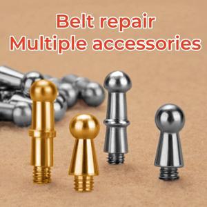 DIY 가죽 벨트 수리 액세서리 버클 나사 남성 자동 플레이트 리벳 핀 허리 고정 페그