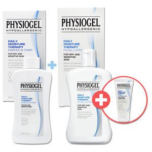 피지오겔 DMT 에센스 인 토너 200ml플러스페이셜 로션 200ml 클렌징 젤 30ml