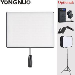 YONGNUO 에어 LED 비디오 라이트 밝기 조절 패널 캐논 니콘 DSLR 카메라용 옵션 액세서리 YN600 3200K-5600