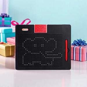 자석나라 맥패드 블랙 마그넷 그림판 자석펜 구슬 드로잉 보드 글씨쓰기 집중력 소근육발달