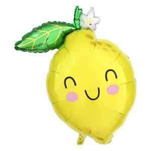 아나그램 라지쉐잎 푸드프렌즈 레몬 과일 은박 풍선
