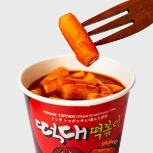 떡대 컵떡볶이 1박스(130g x 6개입) 실온보관 밀떡볶이 컵볶이