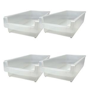 플라팜 냉장고 주방 용품 정리 트레이 서랍 보관 4개