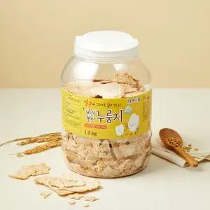 [자연다움] 쌀눈이 그대로 살아있는 바삭 현미 누룽지 1.2kg