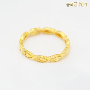 여자 순금 반지 컷팅 물고기 1.875g