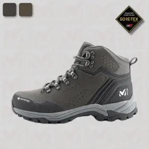 MILLET 아웃도어 남자 여자 공용 등산화 커플 운동화 고어텍스 방수 D/GREY_CA