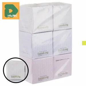 각티슈 6p 두루마리 화장품 부드러운 화장실 작은 세면대 피부 일회용 로션 세정 휴대용 손닦이 세안