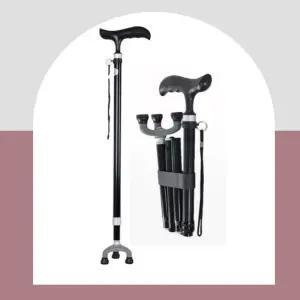 민정커머스 경량 노인 안전 지팡이 접이식 3발지팡이 LGbfoUU5z5i89q14
