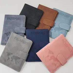 해외 여행용 지갑 rfid 차단 안티스키밍 여권케이스 파우치 커버 신여권 해킹방지 passport holder