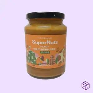 슈퍼너츠 피넛버터 크런치 460g 땅콩100% 알갱이 가득 고소한