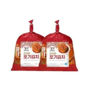 대상 종가 아삭한 포기김치 배추김치 4.4kg [2개]