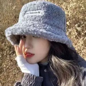 고품질 뽀글이 기본 버킷햇 남녀공용 캐주얼 모던 겨울 패션 (WFJDFC8)