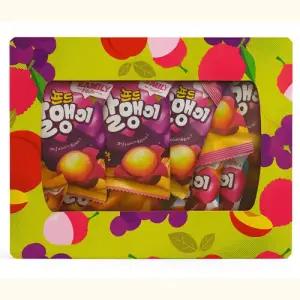 아이셔 젤리믹서팩 36g X 36봉(자두·리찌·포도 3종 혼합) 콤달새콤 과즙이 톡 쫄깃한 식감 리프레시 젤리