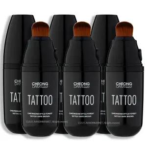 청담스타일 포레스트 두피타투 헤어에센스 흑갈색 20mlX3개