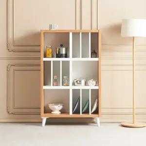 우아미가구 유티 정리 책꽂이 3단 다용도 책장 840