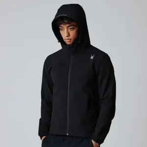 [롯데백화점]스파이더 [스파이더 본사] 남성 스트레치 기모 후드 윈드브레이커 SPIFCNJK122MBLK