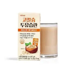 [NS홈쇼핑][서울F&B] 고칼슘 두유습관 러브스윗 저당두유 190ml80팩[35395659]