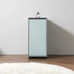 [우아미]세준 속깊은 틈새 낮은 선반수납장 400