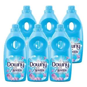 다우니 레몬그라스와 라일락 초고농축 탈취파워 섬유유연제 1L 6개