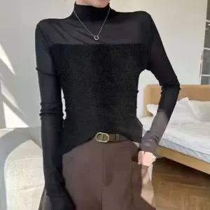 [하프클럽/]시스루반폴라티 포인트 시크 스타일리시 데일리 여성