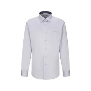 [듀퐁] 사틴 배색 162 비즈니스 셔츠 그레이 SE4FM11LS162SGY
