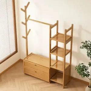 Aredz 올인원행거 이동식 옷걸이 스탠드 서랍형 원룸